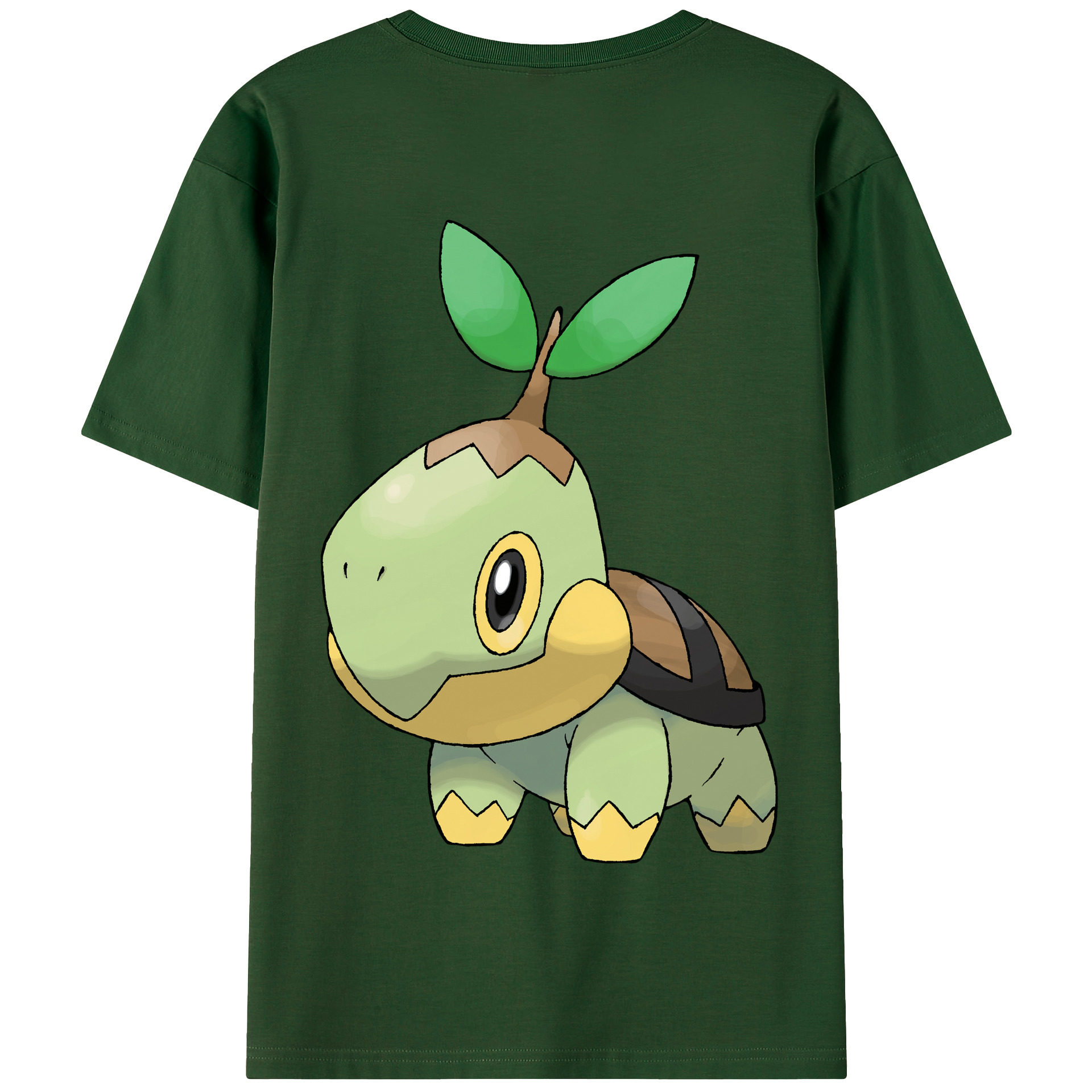 （画像用） ポケットモンスター Pokémon 綿100％半袖Tシャツ（背面プリント）